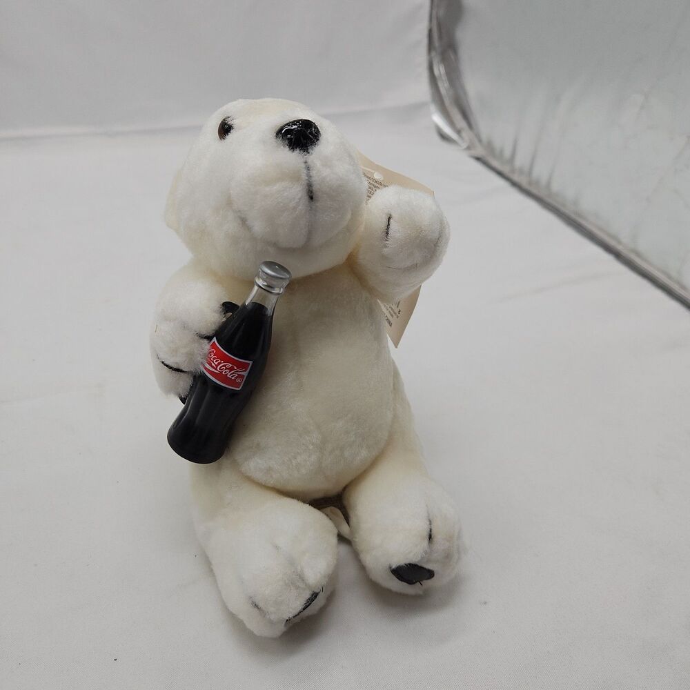 Vintage 1996, Coca-Cola Bottle Polar Bear, Play by Play